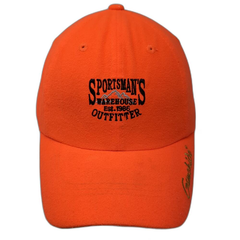 Gamehide Sportsman's Warehouse Orange Baseball Cap One Size Strapback Outfitter